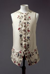 Chaleco de caballero, c.1760-70 de English School